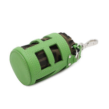 Load image into Gallery viewer, FENDI Zucca Pattern Bucket Motif Bag Charm Green7AS158 Canvas Leather