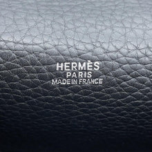 Load image into Gallery viewer, HERMES Victoria Messenger Bag Black Taurillon Clemence