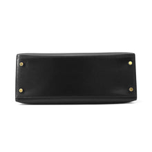 Load image into Gallery viewer, HERMES Kelly Black Box Calf Leather Size 28