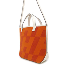 将图像加载到图库查看器中,HERMES H an Bier Feu Swift Leather Toile H Size PM