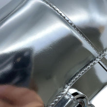Load image into Gallery viewer, BALENCIAGA Hourglass 2wayBag Silver592833 Patent Leather Size XS