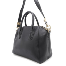 将图像加载到图库查看器中,Givenchy ★Antigona 2-way Bag Black Leather