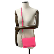 将图像加载到图库查看器中,BURBERRY ★ChainShoulder Bag Pink Leather