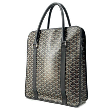 将图像加载到图库查看器中,GOYARD Burgundy Tote Bag BlackBOURGOMMLTY01CL01P PVC Coated Canvas Leather