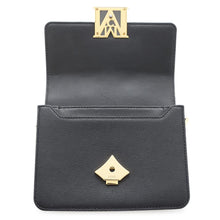 将图像加载到图库查看器中,MCM Logo Shoulder Bag Brown/Black Leather
