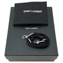 将图像加载到图库查看器中,SAINT LAURENT PARIS Shoulder Bag Black712569 Leather Embossed Leather