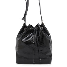 Load image into Gallery viewer, SAINT LAURENT PARIS Monogram bucket bag Black568606 Patent Leather