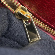 Load image into Gallery viewer, GUCCI Doraemon Collaboration Mini GG Supreme 2way Tote Bag Brown/Red653952 Mini GG Supreme Canvas Leather