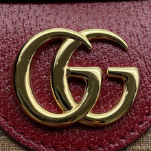 Load image into Gallery viewer, GUCCI Doraemon Collaboration Mini GG Supreme 2way Tote Bag Brown/Red653952 Mini GG Supreme Canvas Leather