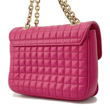 Load image into Gallery viewer, CELINE ★C-C Chain Shoulder Bag Pink188403 Leather Size Small
