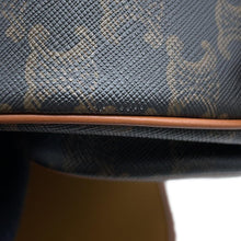 将图像加载到图库查看器中,CELINE Triomphe Folco Shoulder Bag Tan191502 PVC Coated Canvas Leather Size Medium