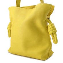 Load image into Gallery viewer, LOEWE ★Flamenco Knot Shoulder Bag Yellow334.30.K63 Leather Size Small