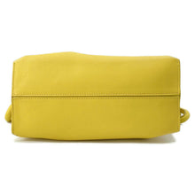 Load image into Gallery viewer, LOEWE ★Flamenco Knot Shoulder Bag Yellow334.30.K63 Leather Size Small