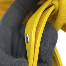 将图像加载到图库查看器中,LOEWE Flamenco Knot Shoulder Bag Yellow334.30.K63 Leather Size Small