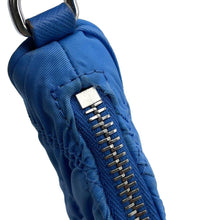 将图像加载到图库查看器中,PRADA Gathered One Shoulder Bag Light Blue1NE204 Nylon