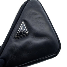 Load image into Gallery viewer, PRADA Triangle Mini Pouch 2wayShoulder Black1NR015 Leather