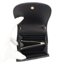 将图像加载到图库查看器中,GUCCI Blondie Chain Wallet Black725219 Leather