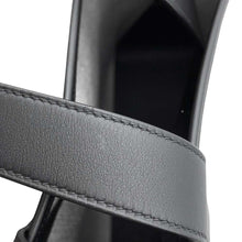 Load image into Gallery viewer, HERMES H Ambie Tote Bag Black/Ecru Toile H Swift Leather Size GM