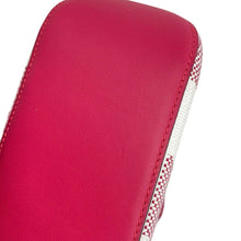 将图像加载到图库查看器中,HERMES H Ambie Tote Bag Framboise/Ecru Toile H Swift Leather Size PM