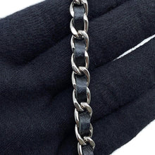 Load image into Gallery viewer, CHANEL Matelasse Star Motif Round ChainShoulder Black suede