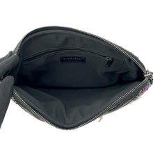 Load image into Gallery viewer, CHANEL Girl Chanel ChainShoulder Bag Black/Multicolor Tweed Lambskin