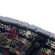 Load image into Gallery viewer, CHANEL Girl Chanel ChainShoulder Bag Black/Multicolor Tweed Lambskin