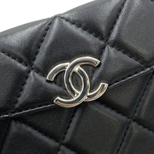 将图像加载到图库查看器中,CHANEL Matelasse Vanity ChainShoulder Bag Black Lambskin