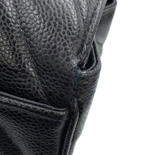 Load image into Gallery viewer, CHANEL V Stitch ChainShoulder Bag BlackA03660 Caviar Leather Size 34