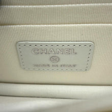 Load image into Gallery viewer, CHANEL Matelasse Pearl Shoulder Wallet WhiteAP1839 Calf Leather
