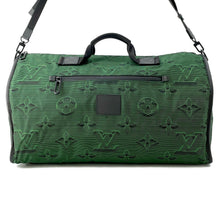 Load image into Gallery viewer, LOUIS VUITTON Keepall Bandouliere - Reversible Noir/GreenM45602 3DMonogram Nylon Size 50