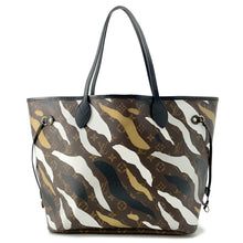 将图像加载到图库查看器中,LOUIS VUITTON Neverfull Noir/Gold/SilverM45201 Monogram Size MM