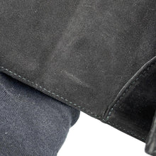 Load image into Gallery viewer, Ferragamo Top Handle 2way Bag Black21-9767 suede