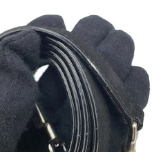 Load image into Gallery viewer, Ferragamo Top Handle 2way Bag Black21-9767 suede