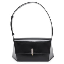 将图像加载到图库查看器中,Ferragamo Geometric One Shoulder Bag Black213451 Calf Leather