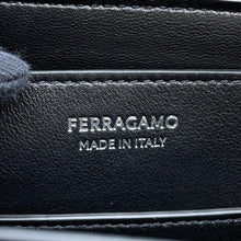 将图像加载到图库查看器中,Ferragamo Geometric One Shoulder Bag Black213451 Calf Leather