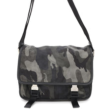 Load image into Gallery viewer, PRADA CamouflagePattern Shoulder Bag Khaki/Black Nylon