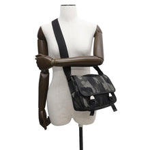 Load image into Gallery viewer, PRADA CamouflagePattern Shoulder Bag Khaki/Black Nylon