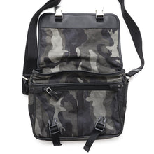 Load image into Gallery viewer, PRADA CamouflagePattern Shoulder Bag Khaki/Black Nylon
