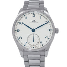 将图像加载到图库查看器中,IWC Portugieser 40 Automatic W40.4mm Stainless Steel Silver DialIW358312