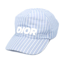 Load image into Gallery viewer, Dior Baseball cap Size XL Blue483C900AB067 Polyester100%