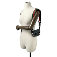 Load image into Gallery viewer, GUCCI Horsebit 1955 2WAYShoulder Bag Black726863 Leather