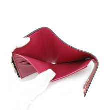 Load image into Gallery viewer, LOUIS VUITTON Portefeuille Capucine Compact Noir/Hot pinkM62157 Taurillon Leather