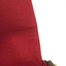 Load image into Gallery viewer, LOUIS VUITTON Felicie Pochette RedN63032 Damier Ebene Canvas