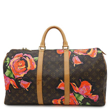 将图像加载到图库查看器中,LOUIS VUITTON Keepall BrownM48605 Monogram・Rose Size 50