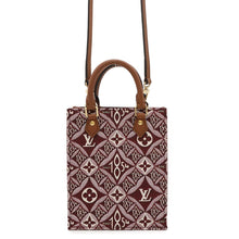 将图像加载到图库查看器中,LOUIS VUITTON Petit Sac Plat BordeauxM69846 Monogram・Jacquard SINCE 1854