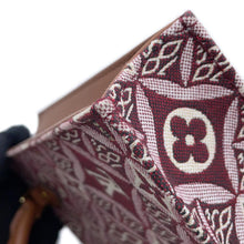 将图像加载到图库查看器中,LOUIS VUITTON Petit Sac Plat BordeauxM69846 Monogram・Jacquard SINCE 1854