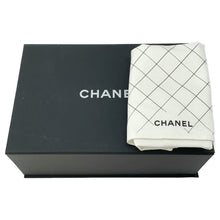 Load image into Gallery viewer, CHANEL Matelasse W Flap ChainShoulder Bag Black Caviar Leather Size 23