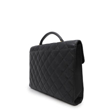 将图像加载到图库查看器中,CHANEL Matelasse business bag BlackA02794 Caviar Leather