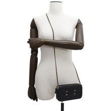 Load image into Gallery viewer, CHANEL CCFiligree Chain Wallet BlackA84450 Caviar Leather
