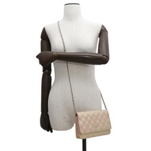 Load image into Gallery viewer, CHANEL ★Matelasse Chain Wallet MetalicPink Lambskin